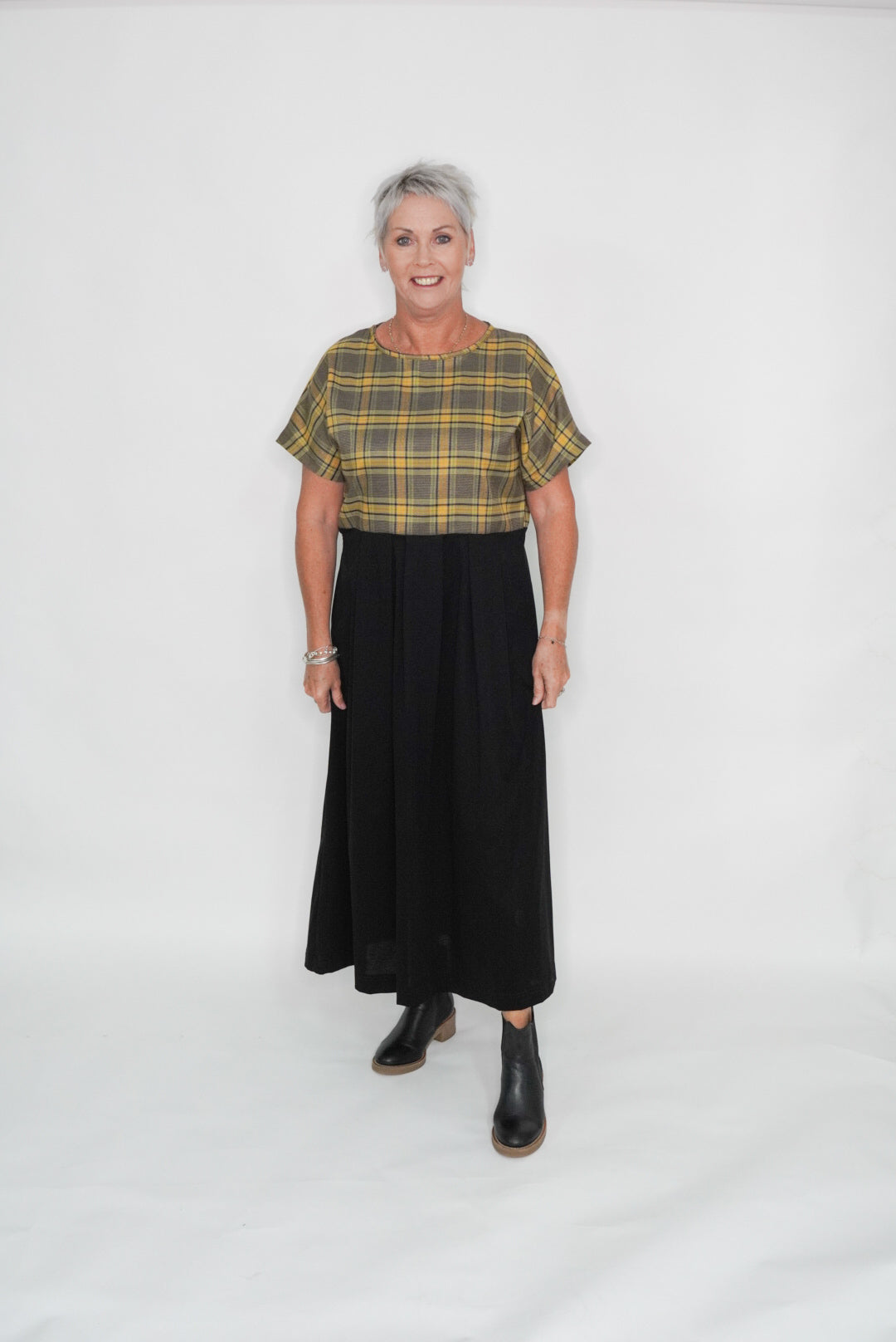 Pleats of Rosie -Tartan