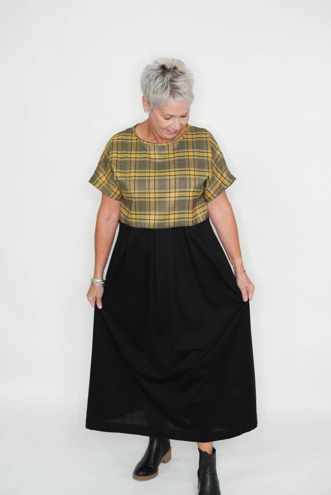 Pleats of Rosie -Tartan