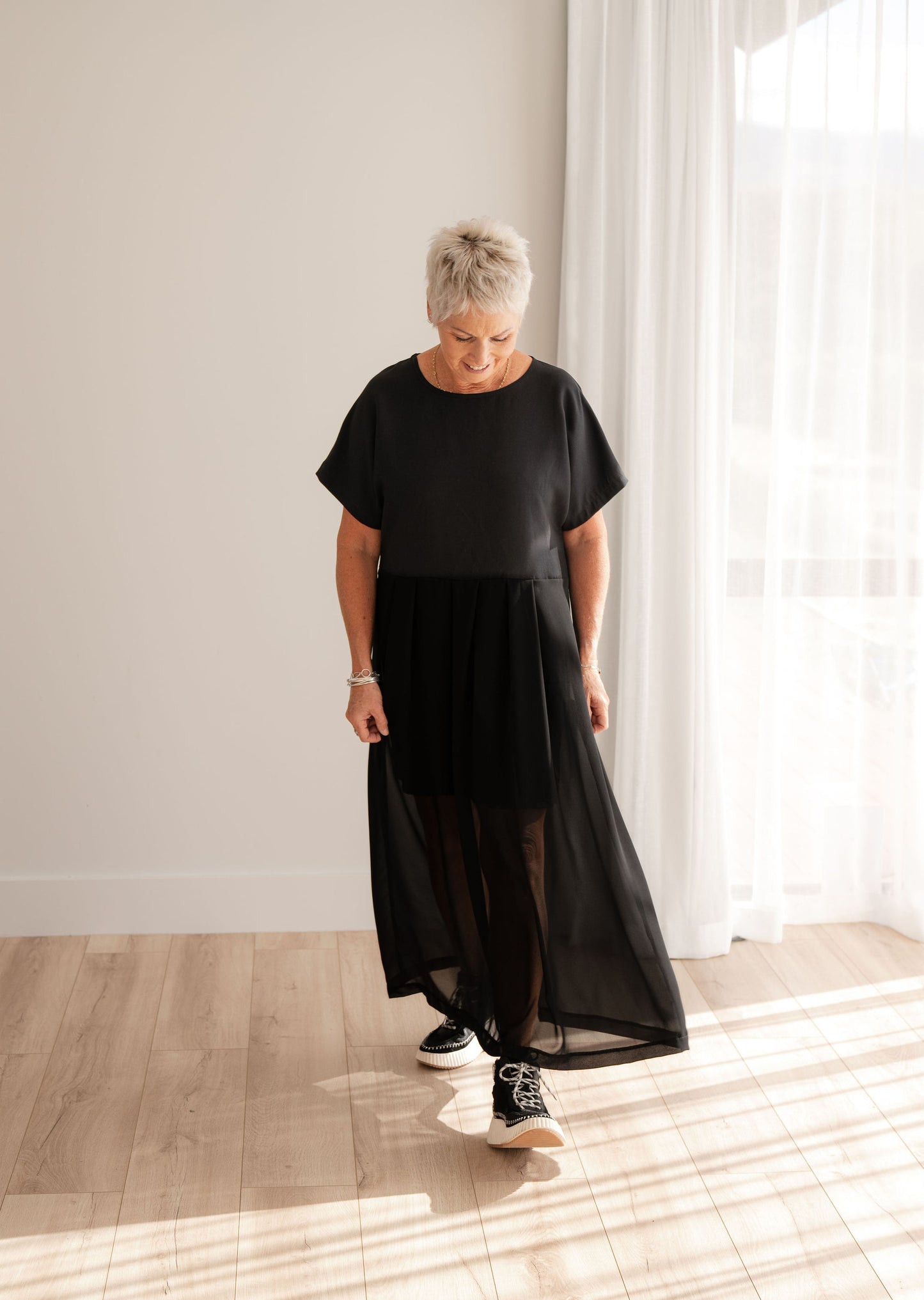 Pleats of Rosie -Black