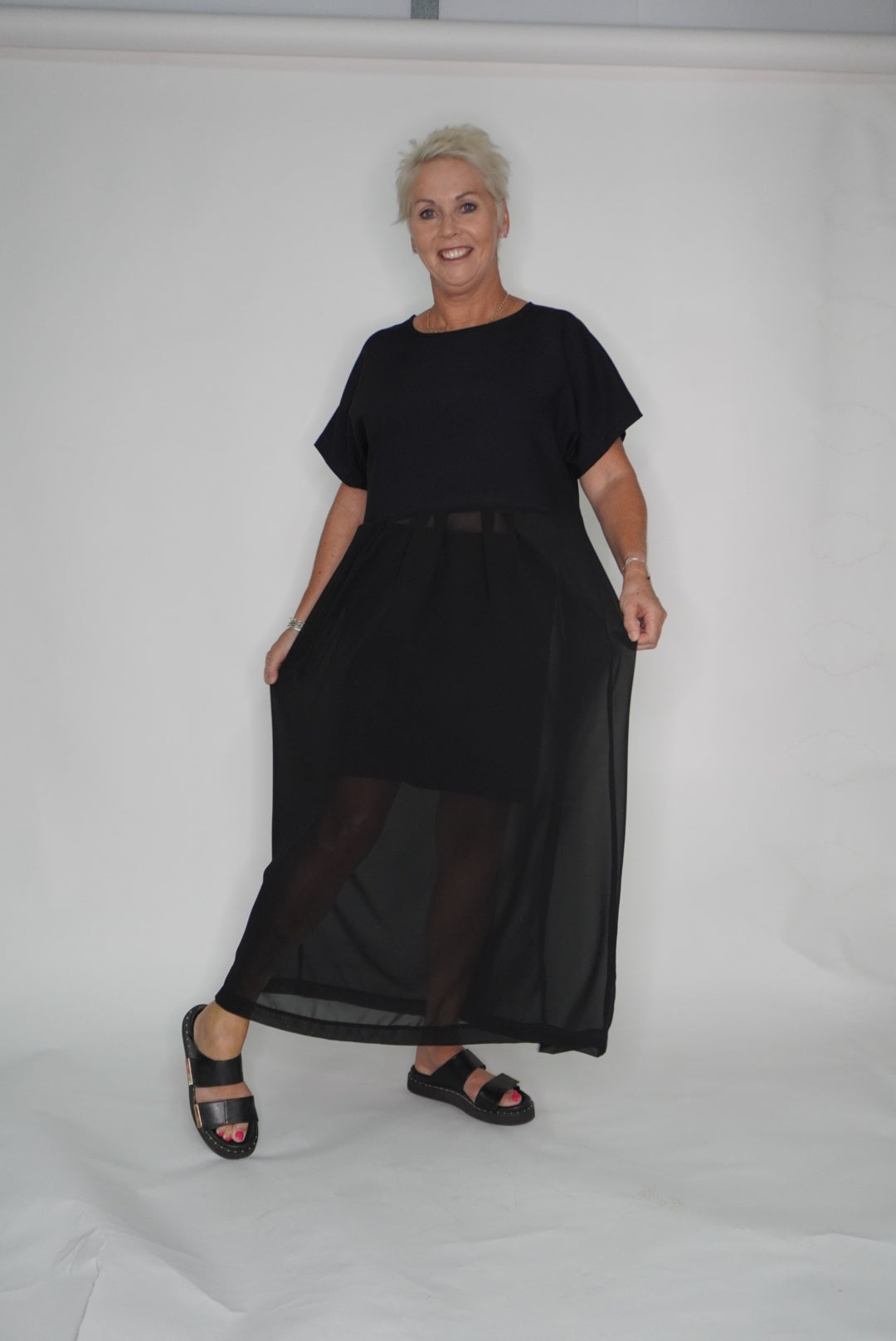 Pleats of Rosie -Black