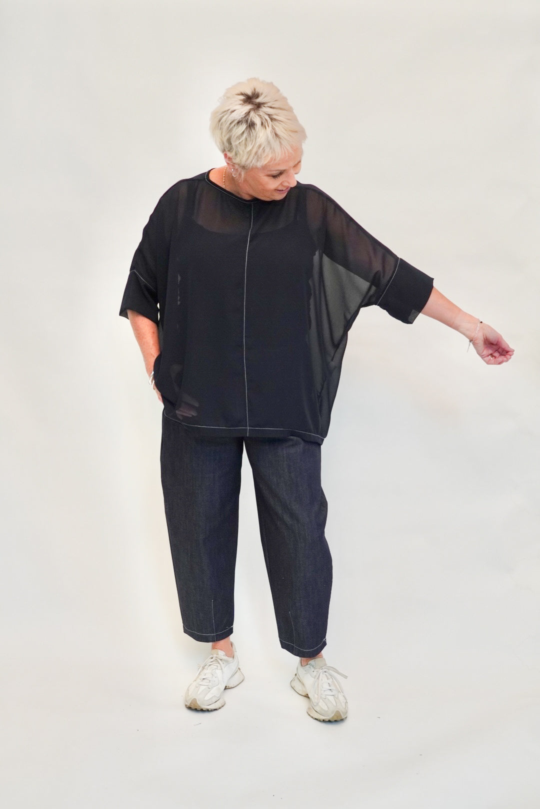 Susie Top - Navy