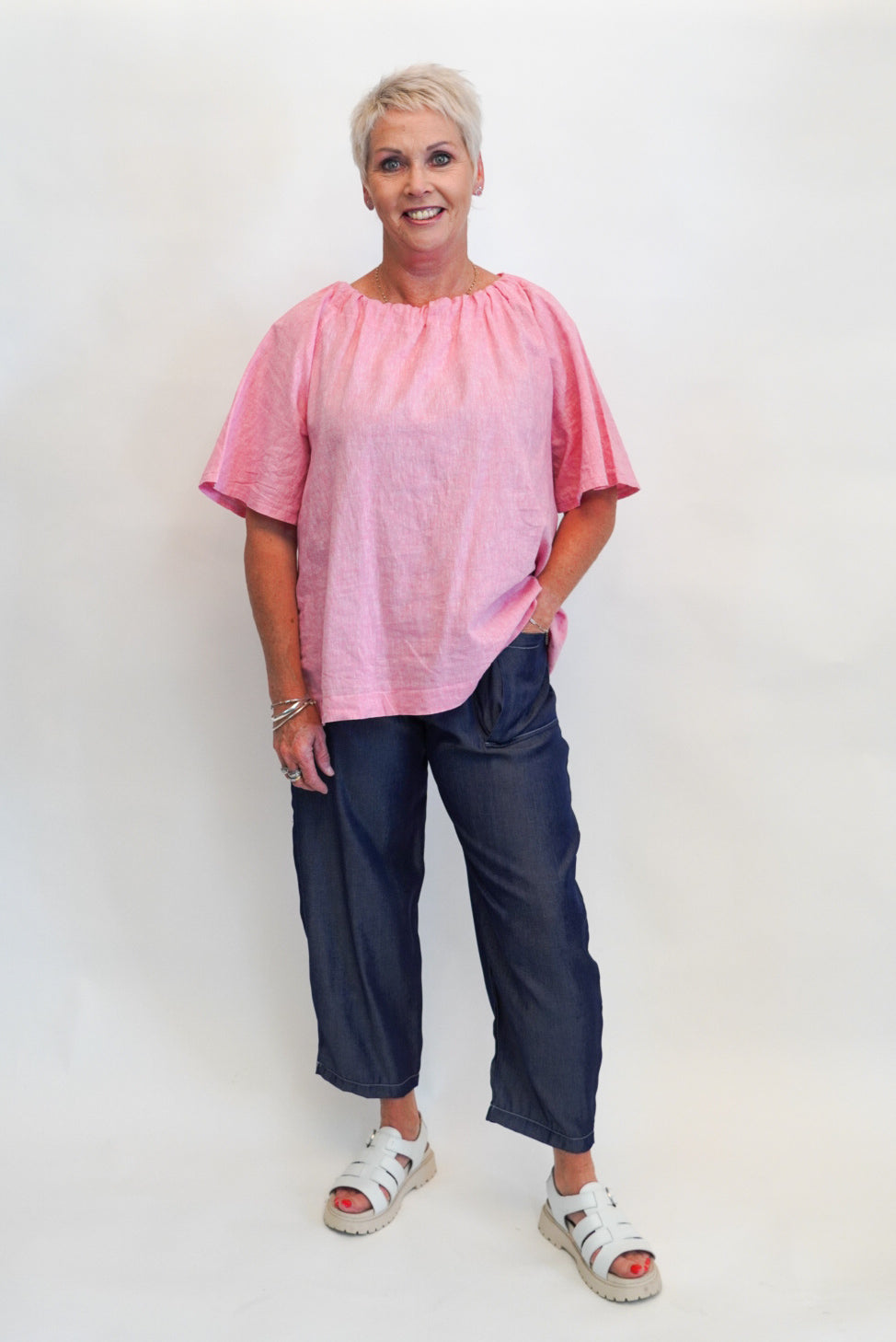Mici Tie Top - Pink