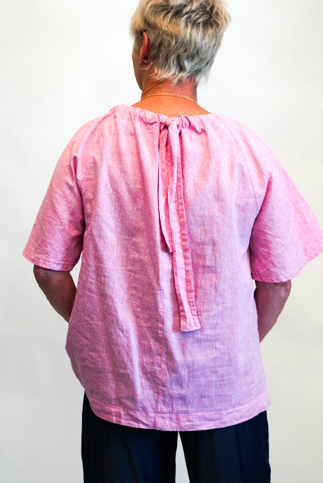 Mici Tie Top - Pink