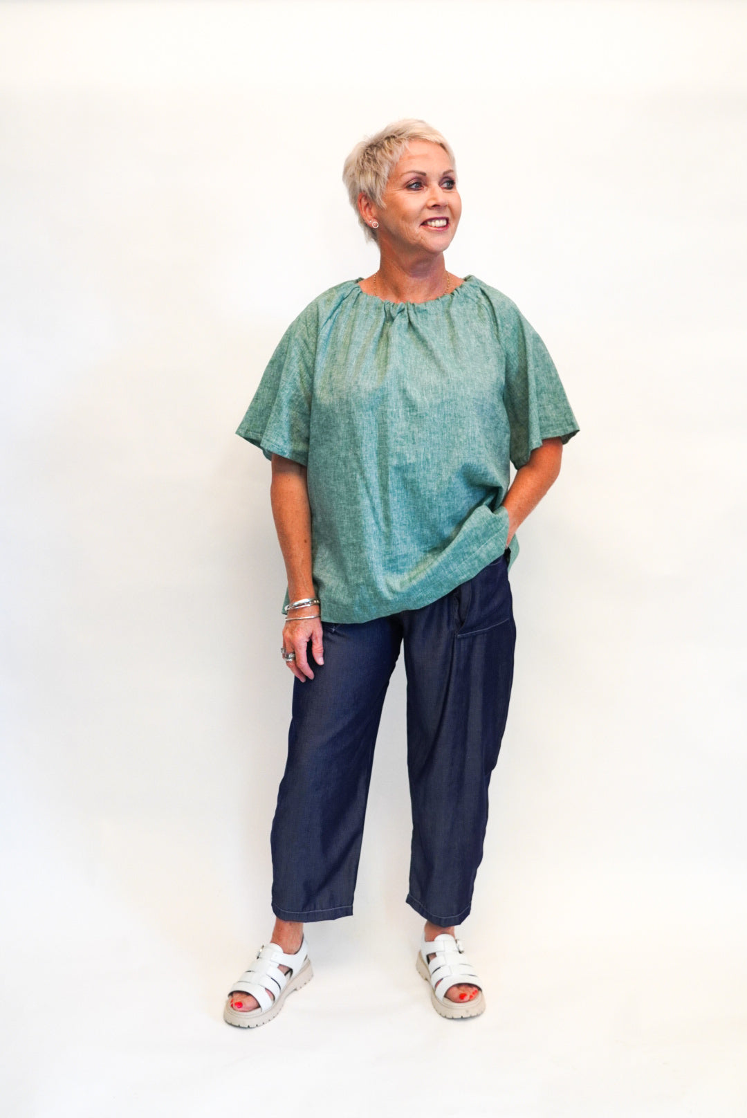 Mici Tie Top - Green