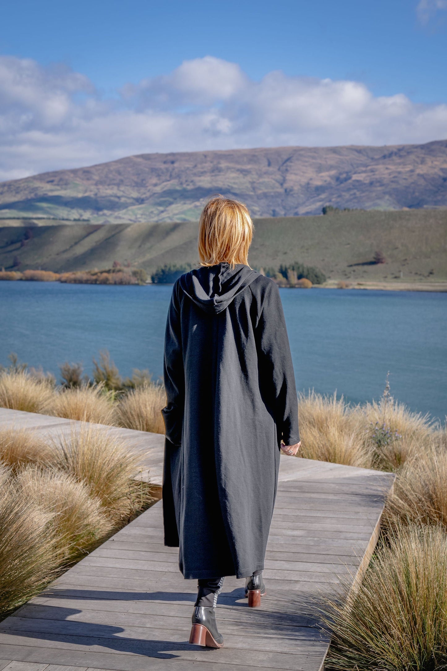 Longline Coat - Merino