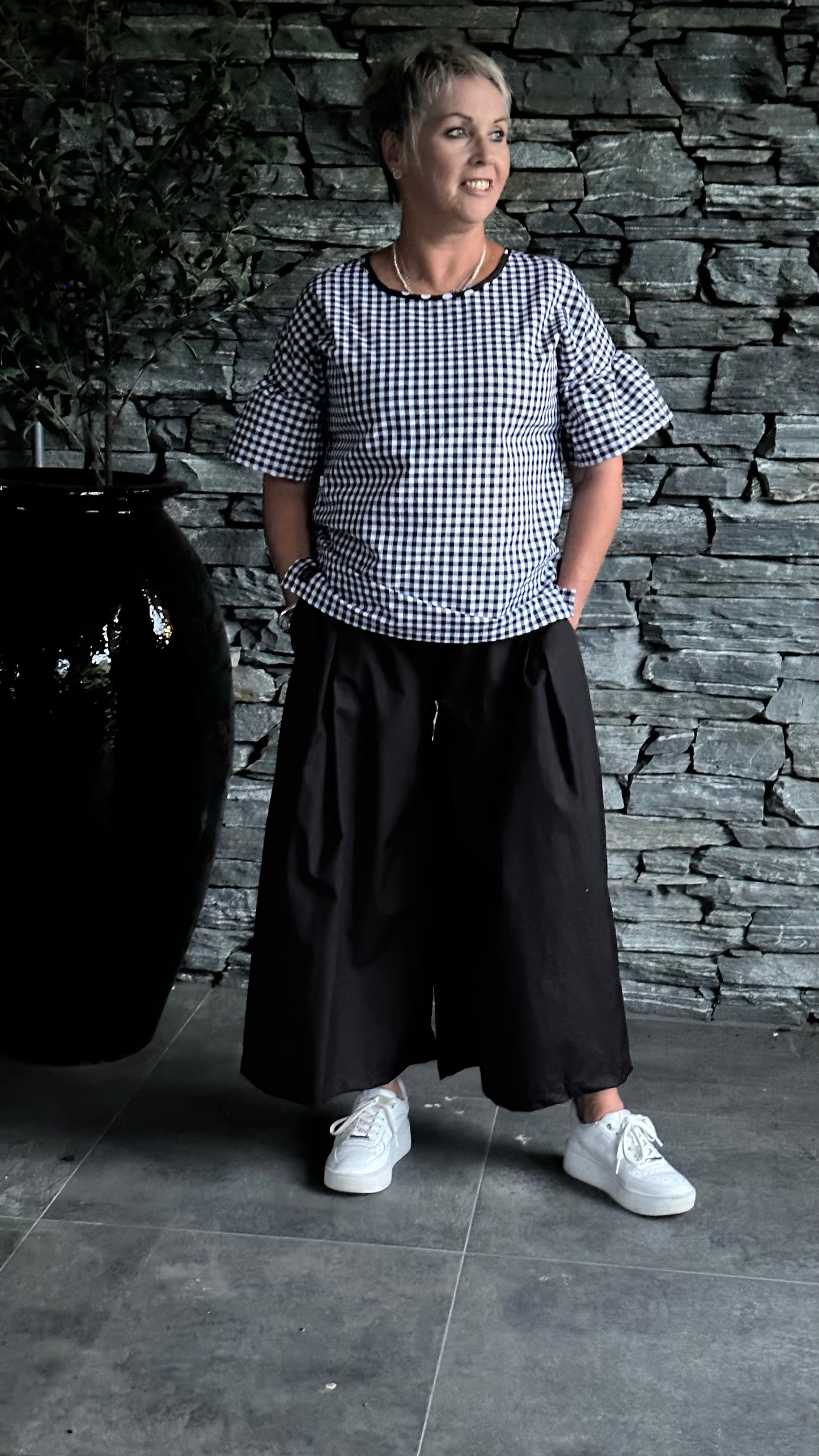 Black Whitney Pant