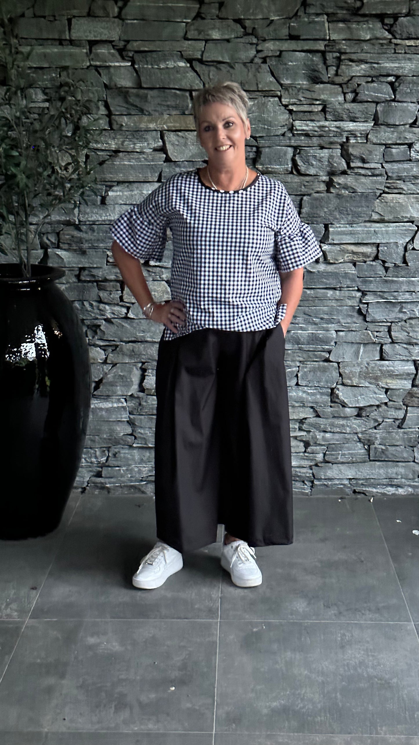 Black Whitney Pant