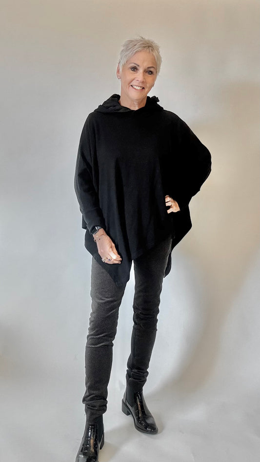 Legging Pant - Taupe/Black Check