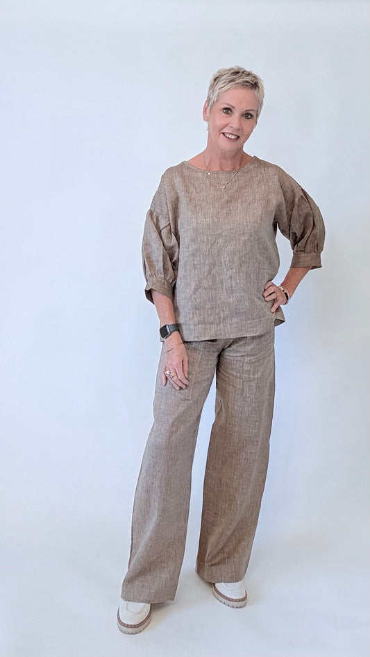 Evie Top- Fawn