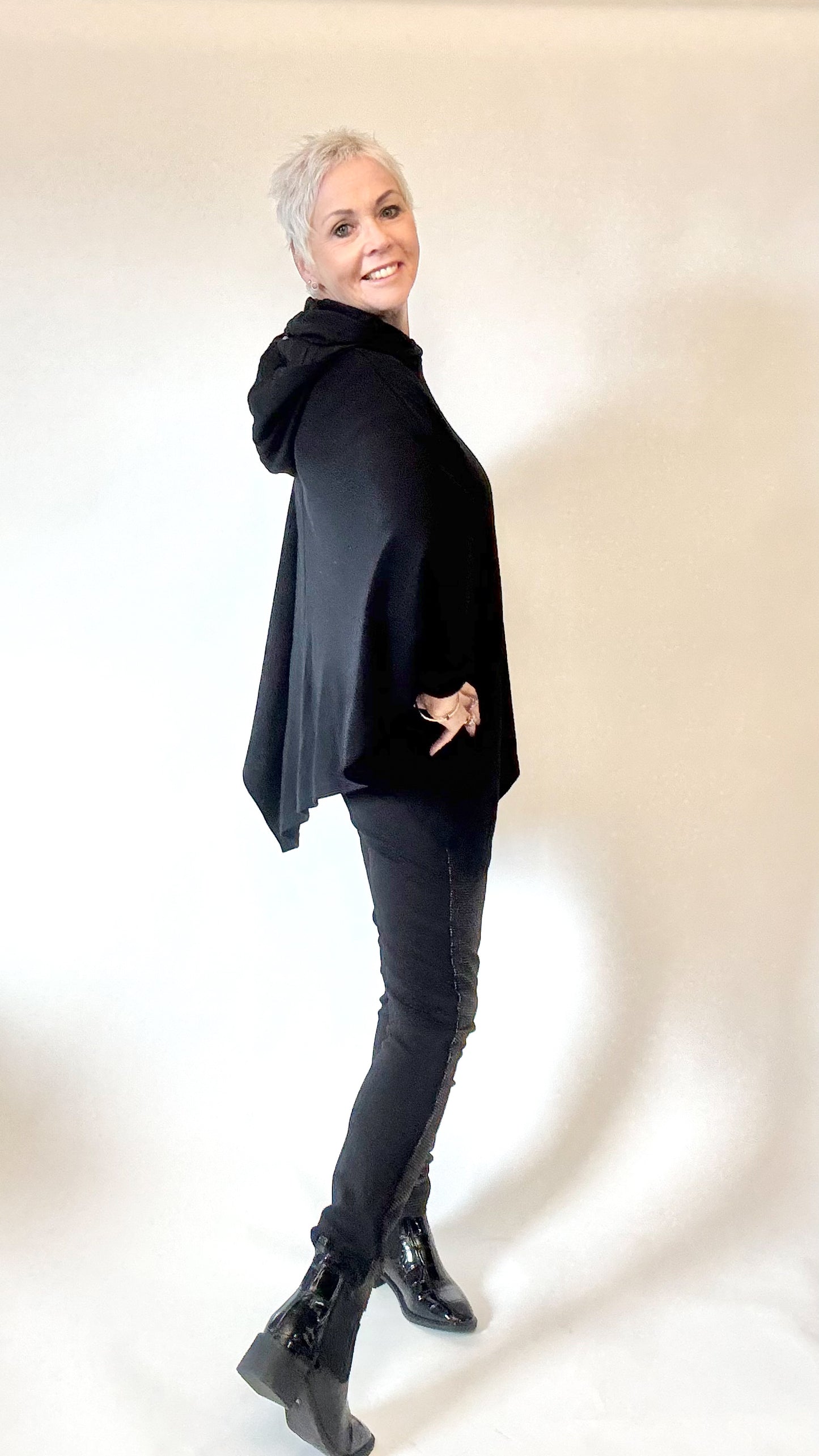 Legging Pant - Taupe/Black Check