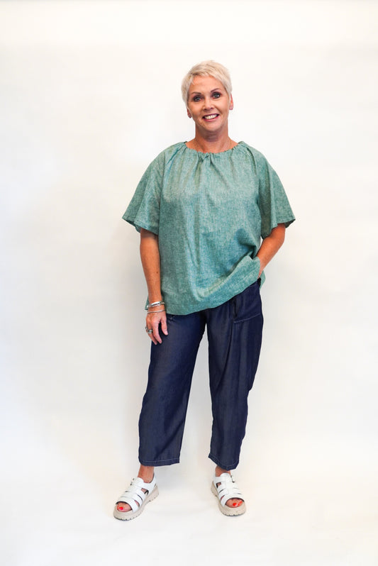 Mici Tie Top - Green