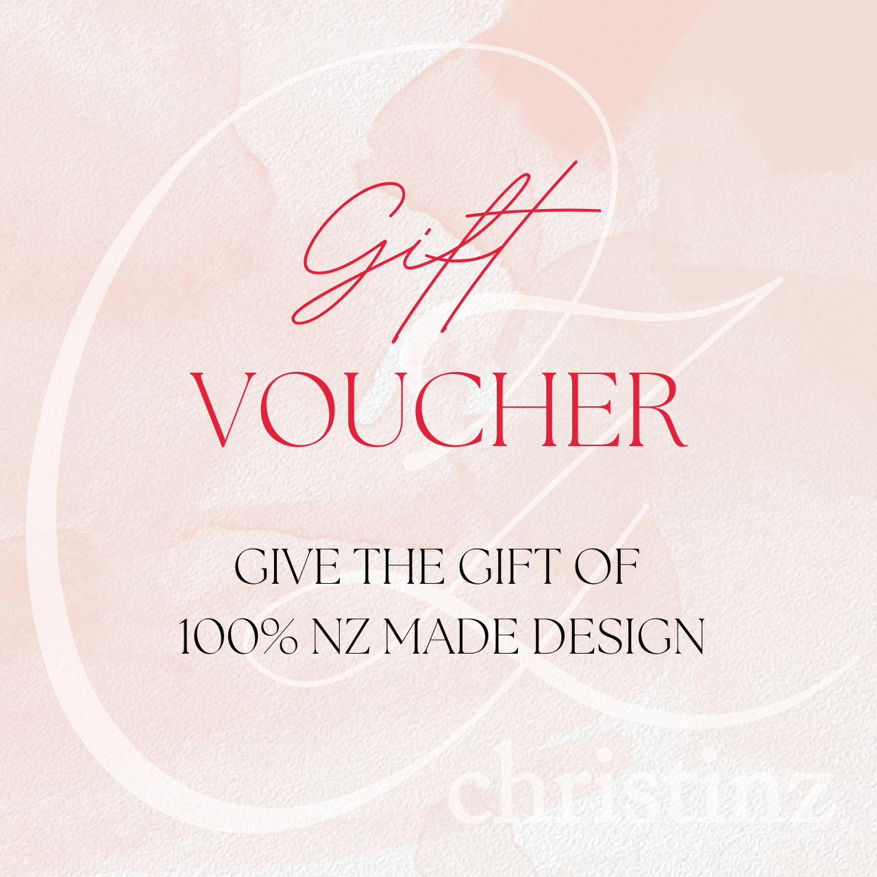 Christinz Clothing Gift Card | Give The Gift Of 100% NZ Made Fashion ...